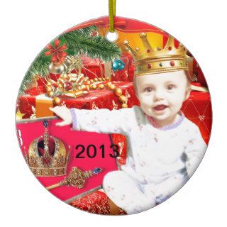 Prince George Alexander Louis of Cambridge Christmas Tree Ornament
