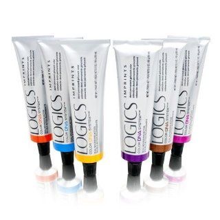 Matrix Logics Color DNA System Dual Nourishing Action Imprints Demi Permanent Gelucent Color 1V Full/Sature Violet Black  Chemical Hair Dyes  Beauty