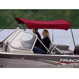 Shademate Sunbrella Stainless 2 Bow Bimini Top 56L x 42H 54 60 Wide 80097SS