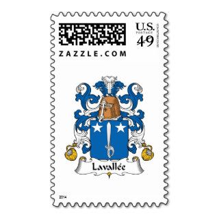 Lavallee Family Crest Stamp
