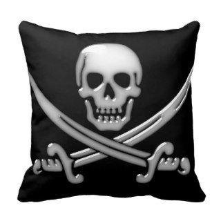 Pirate Skull & Sword Crossbones (TLAPD) Pillow