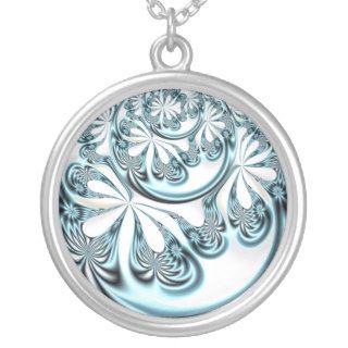 Fantasy in silver and blue custom jewelry