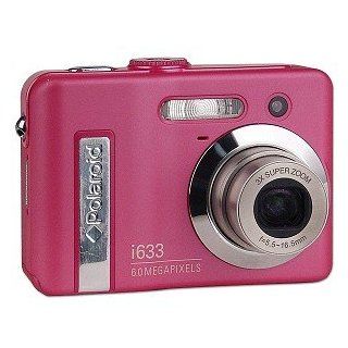 Polaroid i633 6MP 3x Optical/4x Digital Zoom Camera (Pink)  Point And Shoot Digital Cameras  Camera & Photo