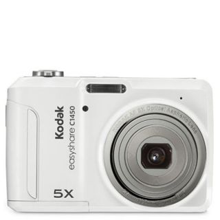 Kodak C1450 14mp Digital Camera with 5x Optical Zoom White   Refurbished      Electronics