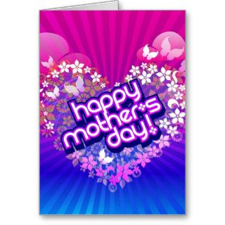 Happy Mother's Day Heart of Diamond Card.