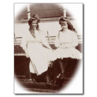 Daughters Tsar MARIE & ANASTASIA Romanov #266 Postcards
