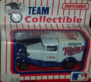 Minnesota Twins 1990 MLB 1/64 Diecast Truck Collectible Limited Edition Baseball Team Car By White Rose Matchbox  Sports Fan Toy Vehicles  Sports & Outdoors