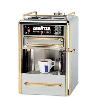 Lavazza 80114 One Cup Espresso Beverage System, Chrome/Gold Stainless Steel Drip Coffeemakers Kitchen & Dining