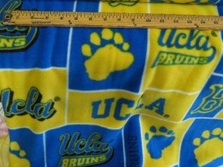 UCLA Bruins Patchwork Fleece 58 Inches Fabric By the Yard (F.E.)