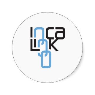 Inca Link Logo Stickers