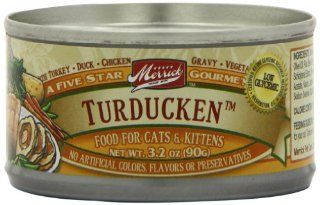 Merrick Turducken Cat Food 3.2 oz (24 Count Case)  Canned Wet Pet Food 