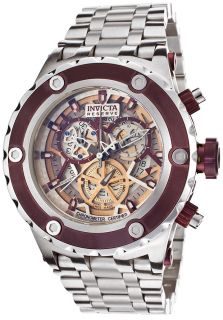Invicta 12908  Watches,Mens Subaqua/Reserve Chronograph Multi Color Dial Stainless Steel, Chronograph Invicta Quartz Watches