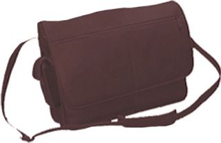 David King Leather 198 3/4 Flap Messenger Bag