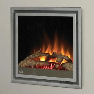 Napoleon Grills EF30 Clean Face Electric Fireplace w/ Realistic   Gas Logs