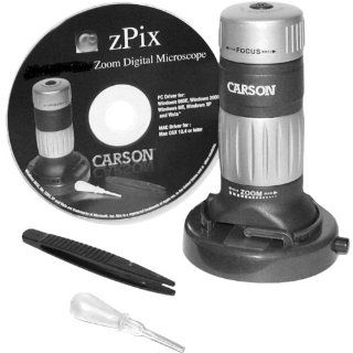 Carson zPix Digital Zoom 35 165x Microscope (MM 640) Sports & Outdoors