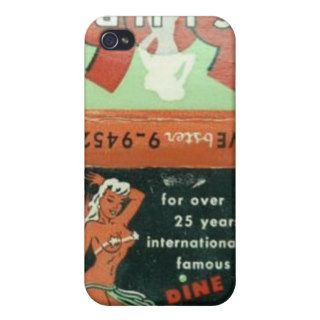 Vintage CLUB 606 Chicago nightclub Cover For iPhone 4