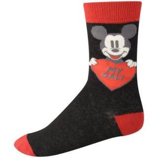 Minnie Mouse Womens 4 Pack Socks Gift Box   Red and Black      Womens Clothing