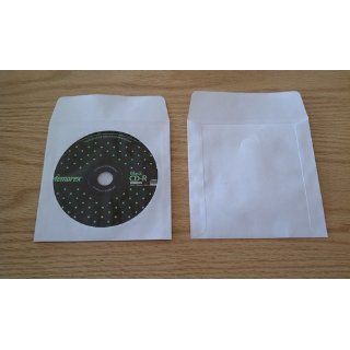 100 Paper CD Sleeves with Window & Flap Electronics