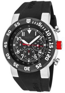 Red Line 50010 01  Watches,Mens RPM Chronograph Black Silicone, Chronograph Red Line Quartz Watches