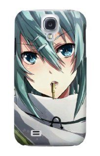 S1739 Sword Art Online Gun Gale Online Sniper Sinon Asada Shino Case Cover For Samsung Galaxy S4 Cell Phones & Accessories