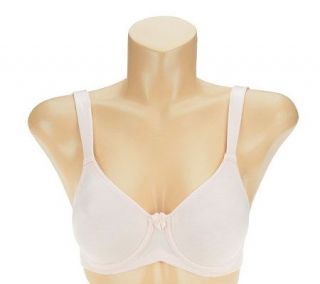 Barely Breezies Micro Satin Seamless Bra with Ultimair —