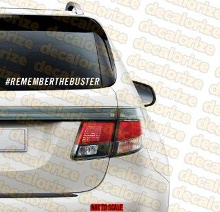 Fast and Furious Paul Walker RIP Remember the Buster Vinyl Decal Sticker JDM