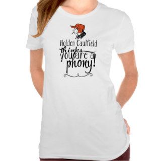 Holden Caulfield The Catcher in The Rye T Shirts