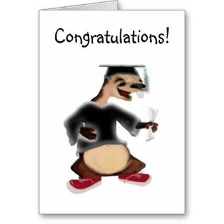 Congratulations Graduate   Greeting Cards