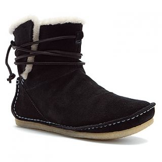 Clarks Faraway Plateau  Women's   Black Suede