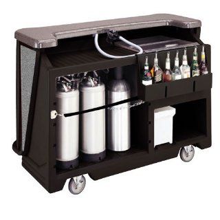 68" Designer Pre Mix Portable Bar   Cambar   Cambro BAR650DSDX Trays Kitchen & Dining