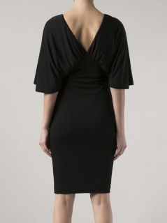 Givenchy Cross Drape Fitted Dress   Stefania Mode