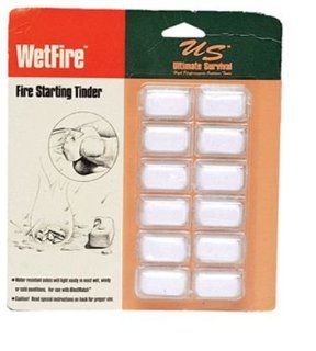 Ultimate Survival Gear 651 WetFire Tinder Sports & Outdoors