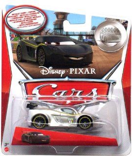 Disney Pixar Cars   155 Scale Diecast Silver Racer Series   Lewis Hamilton Toys & Games