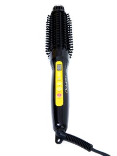 Heat Brush, 4 in 1 Tool, 1 1/4" Comb, Dryer, Curler, & Iron by H2pro
