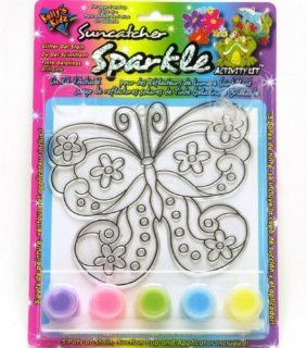 Suncatcher Sparkle Activity Kits Butterfly   Childrens Suncatcher Kits
