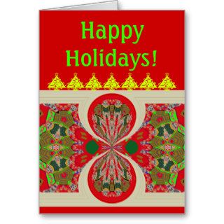 New Holidays Christmas Cards Designer Red