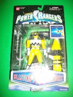 Power Rangers Lost Galaxy Yellow Blasting Ranger Action Figure LG MOSC MOC NEW Bandai 1998 Toys & Games