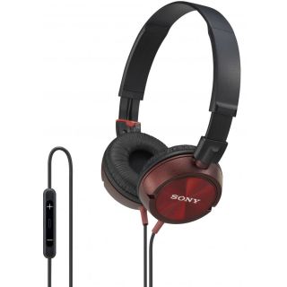Sony DR ZX301IP Headphones   Red      Electronics