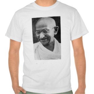 Gandhi 'Be the change' T shirt