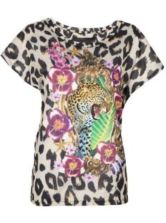 Philipp Plein Leopard Print T shirt