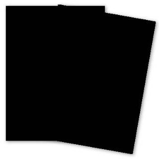 Plike (Plastic Like) Paper   12 x 18   BLACK   122LB COVER   100 PK  Cardstock Papers 