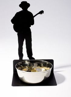 guitarist coin holder by living hq