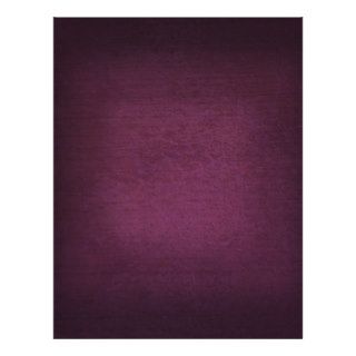 Velvet Purple Grunge Scrapbook Paper Letterhead Template