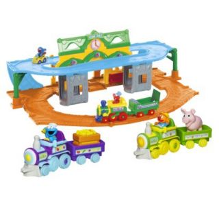 Playskool Sesame Street Elmo Junction Train Set