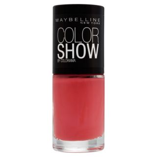 Maybelline New York Color Show Nail Lacquer   342 Coral Craze 7ml      Health & Beauty