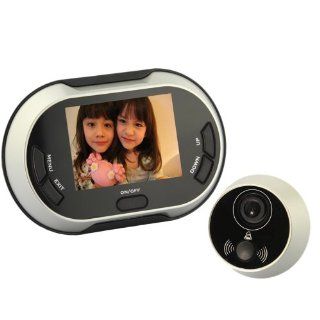 TabStore 3.5" LCD Video Electric Digital Home Office Security Door Peephole Viewer Doorbell    