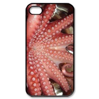 Octopus Image iPhone 4/4s Case Back Case for iphone 4/4s Cell Phones & Accessories