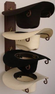 Cowboy Hat Holder STAR   Free Standing Hat Racks