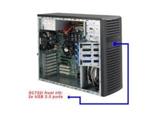 Supermicro 665 Watt Mid Tower Workstation Chassis, Black (CSE 733I 665B) Computers & Accessories