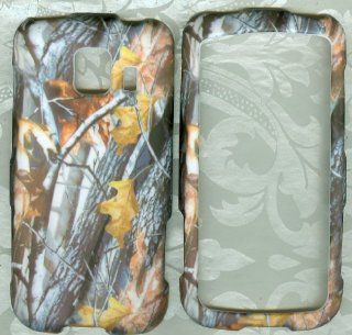 camo hunting RUBBERIZED SPRINT LG OPTIMUS S LS670 PHONE SNAP ON COVER CASE Cell Phones & Accessories